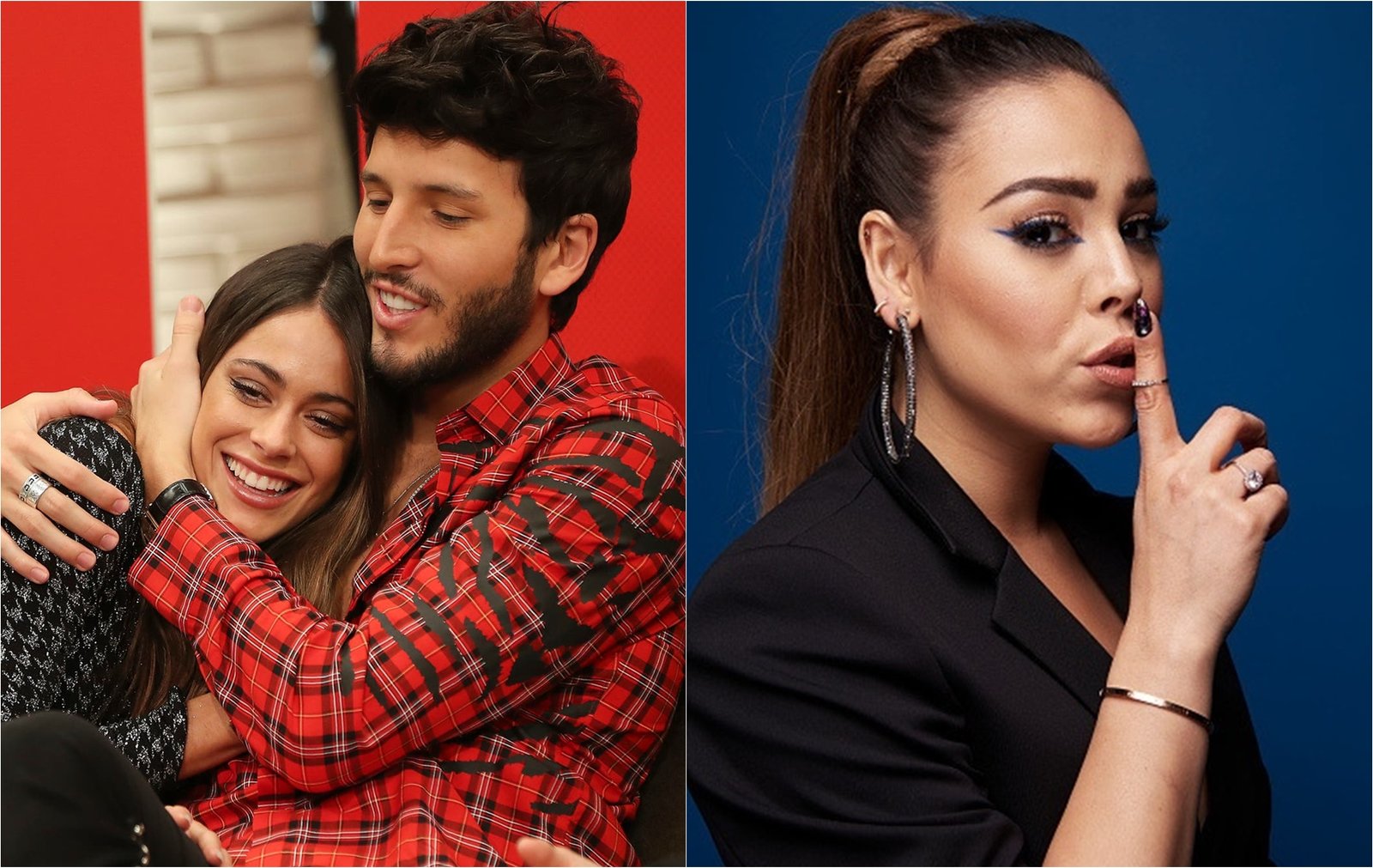 Tini, Sebastián Yatra e Danna Paola (Foto/Montagem)