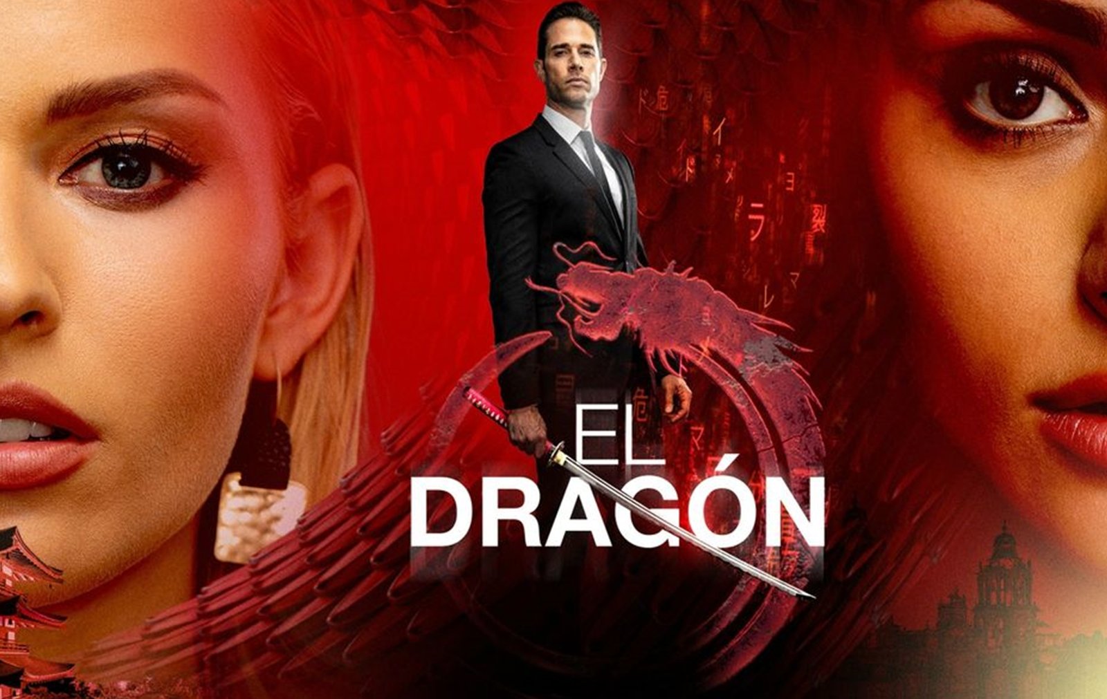 Sebastián Rulli é Miguel Garza em El Dragón (Divulgação: Televisa S.A.)