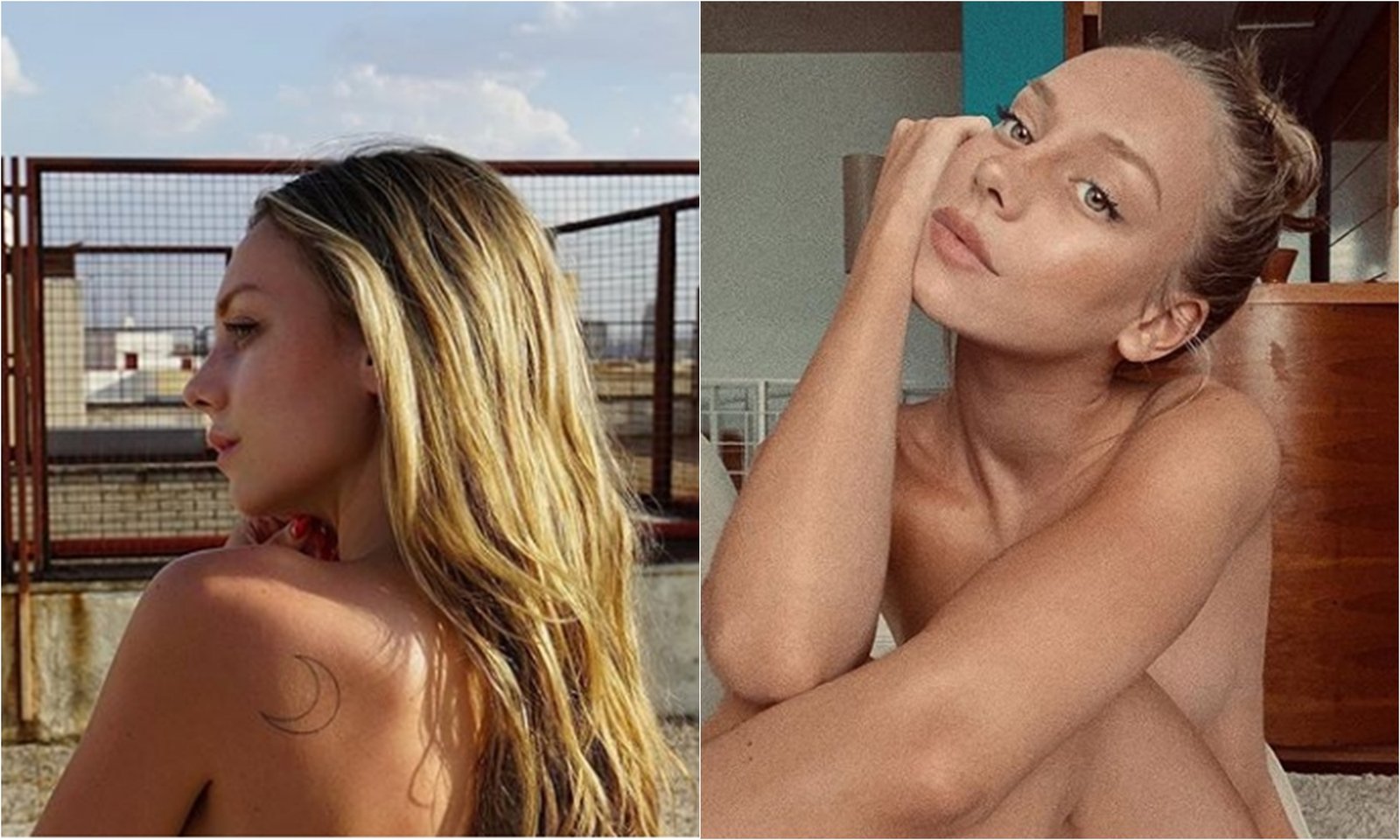 Ester Expósito faz topless (Reprodução: Instagram)