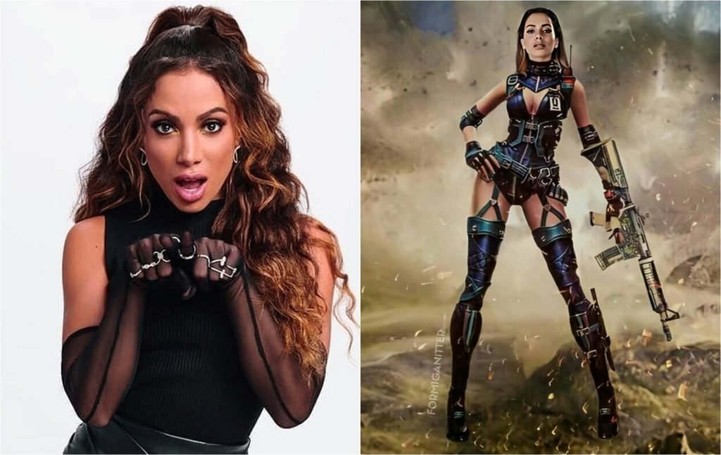 Anitta mergulha no universo gamer (Foto/Reprodução)