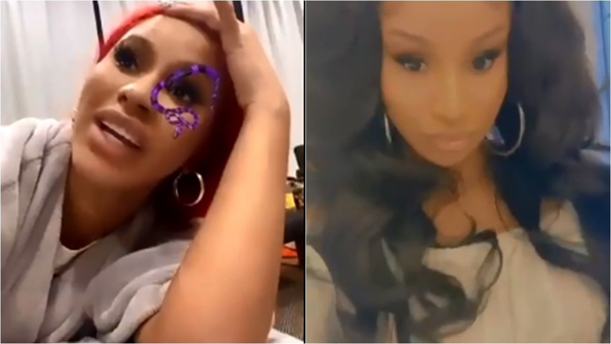 Cardi B canta Ludmilla e Anitta (Reprodução: Instagram)