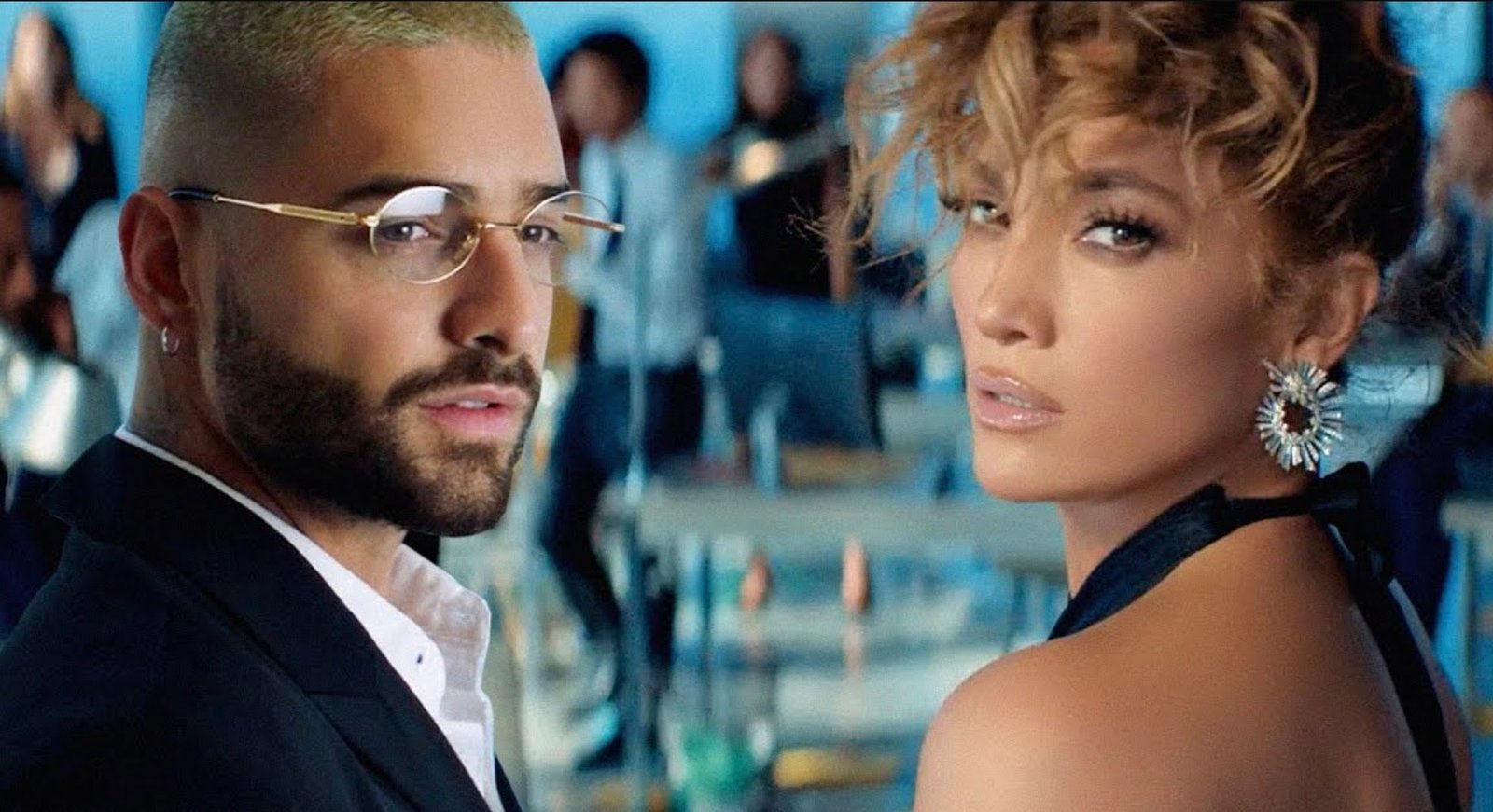 Jennifer Lopez e Maluma em videoclipe de Pa'Ti-Lonely