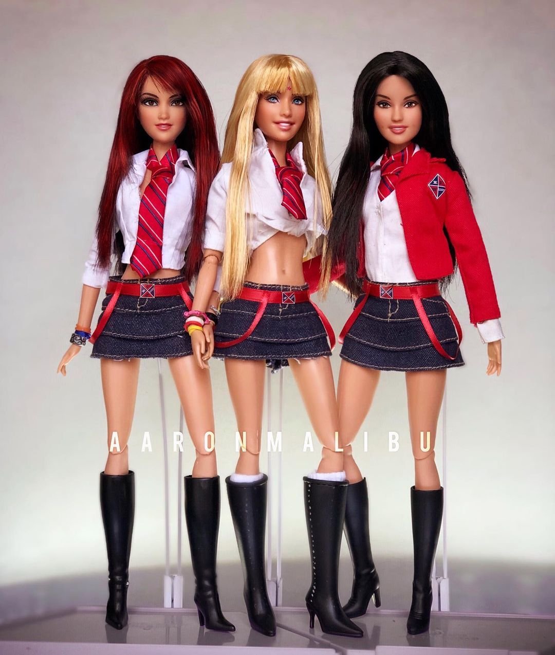 Trio de protagonistas de Rebelde (Reprodução: Instagram)