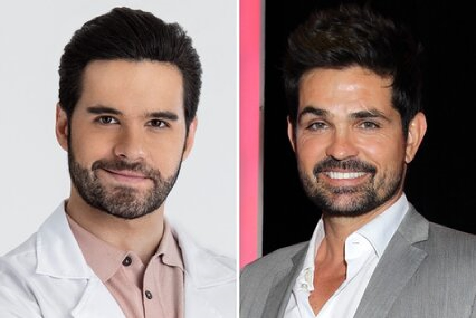 Eleazar Gómez (à esquerda) e Ferdinando Valencia (à direita) (Divulgação / Televisa)
