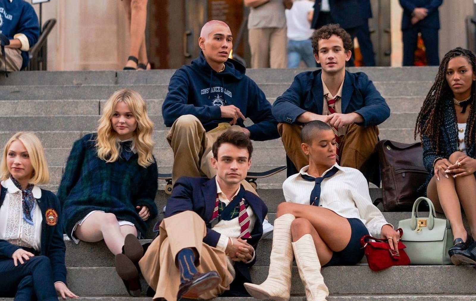 O elenco da nova versão de Gossip Girl (Reprodução / HBO Max)