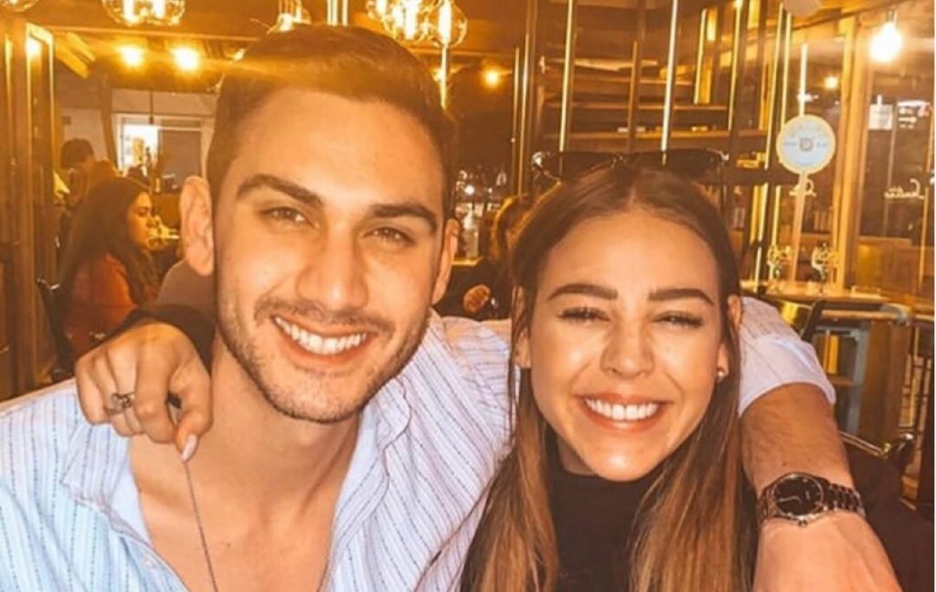 Os atores Alejandro Speitzer e Danna Paola (Reprodução / Instagram)