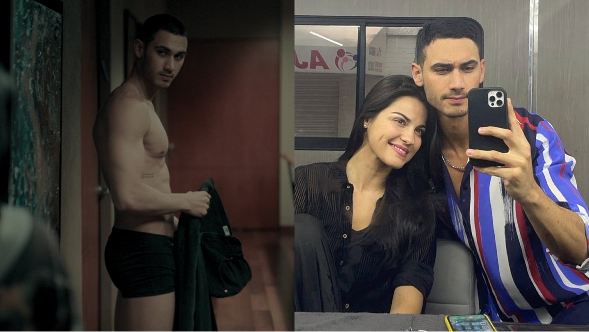 Maite Perroni e Aljandro peitzer terminam de gravar Desejo Sombrio (Reprodução; Netflix/Instagram)