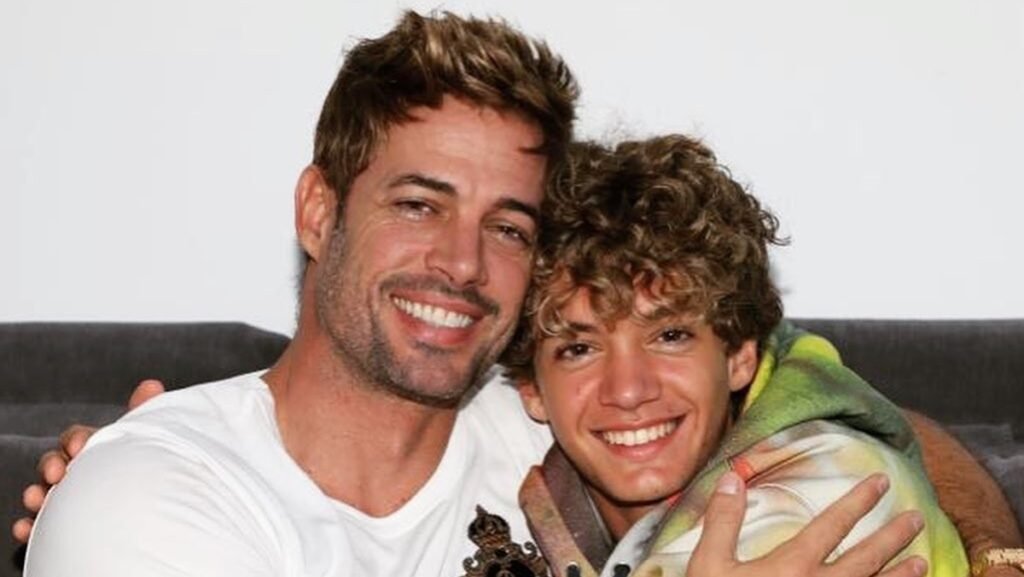 William Levy e o filho Christopher Levy (Reprodução: Instagram)