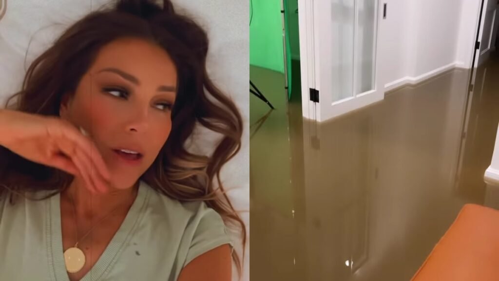 Thalía relata inundação em sua casa (Reprodução: Instagram)