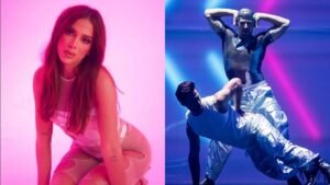 Ex-jogador de futebol, Jaime Astrain dança "Envolver", de Anitta, em Dança dos Famosos da Espanha (YouTube / TVE)